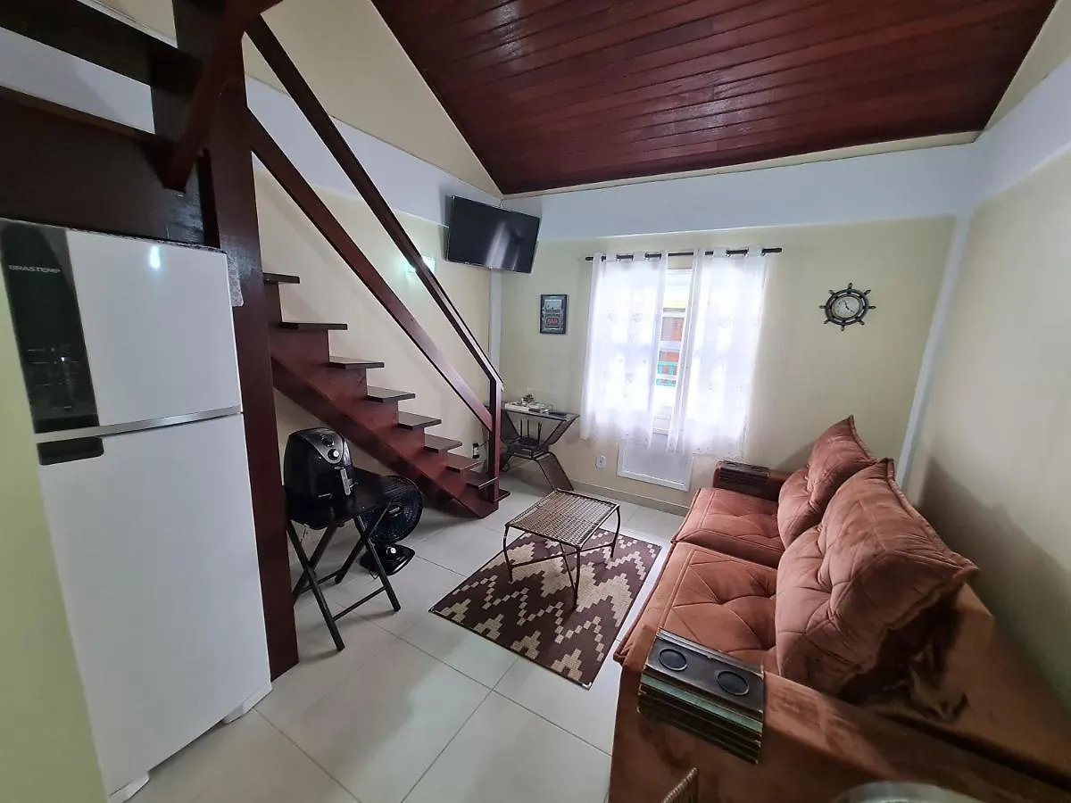 Duplex Beira Mar com Piscina, Em frente a Praia do Peró - Cabo Frio, com AR, SmartTv, Wi-fi, Roupa de Cama e banho, Portaria 24 horas, Estacionamento, Completo Apartamento
